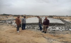 الزراعة تزيل تعديات في المهد بـ 3 مراقبات استصلاح 