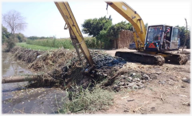 الإصلاح الزراعي يعلن تطهير 5060 مسقى