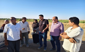 رئيس تحسين الأراضي يتابع جهود دعم مزارعي أسوان 