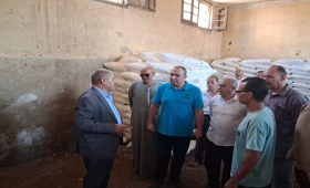  رئيس الإصلاح الزراعي يتفقد الجمعيات التعاونية بالمنوفية