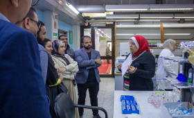 المركزي لمتبقيات المبيدات يستقبل وفد من مصدري السلع الغذائية للاطلاع على أحدث تقنياته