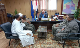 المهندس ناصر أبوطالب يوجه بسرعة حل مشاكل مزارعي البحيرة 