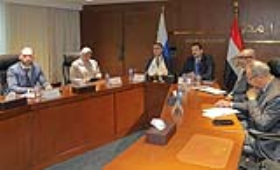 التموين وجهاز مستقبل مصر يبحثان التعاون المشترك مع الزراعة الروسية 