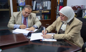 بروتوكول تعاون بين معهدي متبقيات المبيدات والقطن لتبادل الخبرات