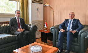 سويلم يبحث مع المسلماني زيادة الوعي المجتمعي بقضايا المياه