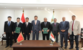 مذكرة تفاهم بين البحوث الزراعية وأكاديمية علوم الموارد الطبيعية الصينية  