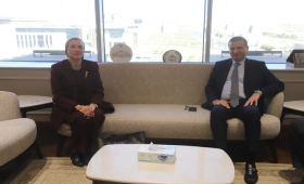 فاروق يستقبل الأمين التنفيذي لاتفاقية الأمم المتحدة لمكافحة التصحر