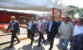 وزير الزراعة: مد فترة معرض زهور الربيع حتى نهاية مايو