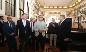 وزير الزراعة ومحافظ الجيزة يتفقدان المتحف الزراعي 