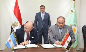 توقيع مذكرة تعاون بين مركز البحوث الزراعية ونظيره الأرجنتيني 