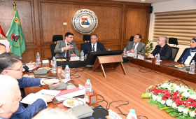 وزير الصناعة يبحث آليات حوكمة منظومة طرح الأراضي الصناعية 