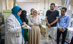 متبقيات المبيدات ينظم تدريبا حول طرق وتقنيات الفحص الميكروبيولوجي في الأغذية 