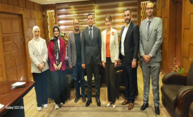 الحجر الزراعي يبحث مع سفيرة رومانيا تعزيز الصادرات الزراعية  