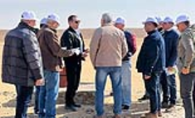 الريف المصري تتخذ تدابير احترازية بأراضي الشركة لمواجهة موجة الطقس السئ