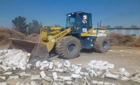 استصلاح الأراضي:إزالة 42 حالة تعدي وتطهير 20 مسقى