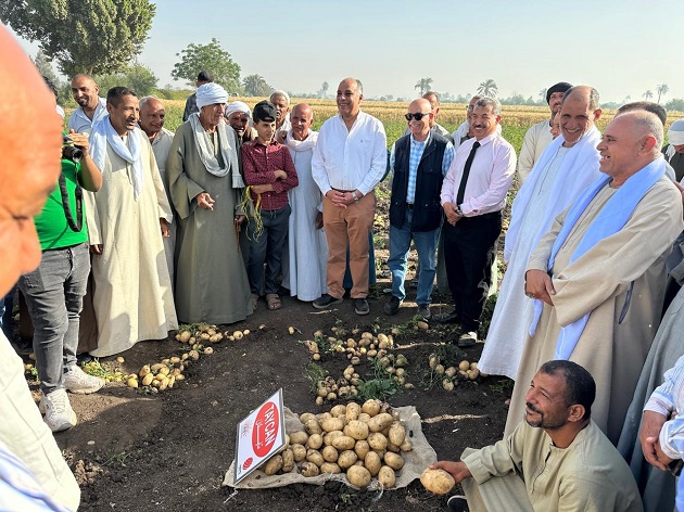 اتحاد منتجي الحاصلات البستانية يتابع نتائج الأصناف الجديدة ل