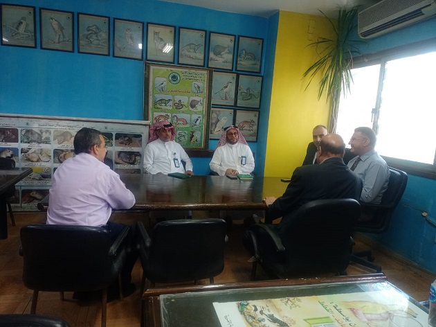 الزراعة تستقبل وفد سعودي للتعرف على وسائل المكافحة الحديثة للآفات