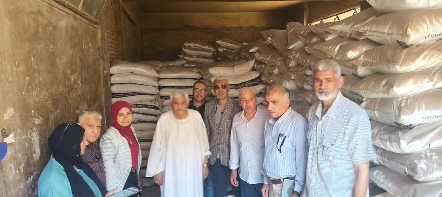 الزراعة تتابع منظومة صرف الأسمدة بالشرقية