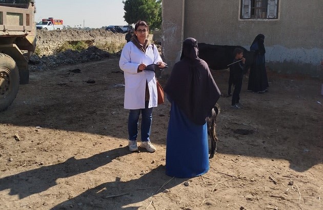 الزراعة: فرق الطب البيطري فحصت الحيوانات والطيور في 1300 قرية