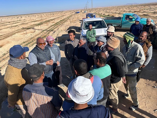  بحوث الصحراء يواصل دعم مزارعي التجمعات التنموية بسيناء 