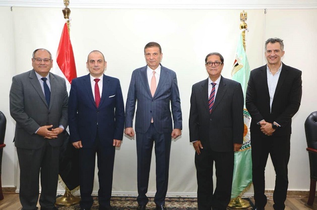  فاروق يبحث مع مدير إيكاردا تعزيز التعاون في البحوث الزراعية