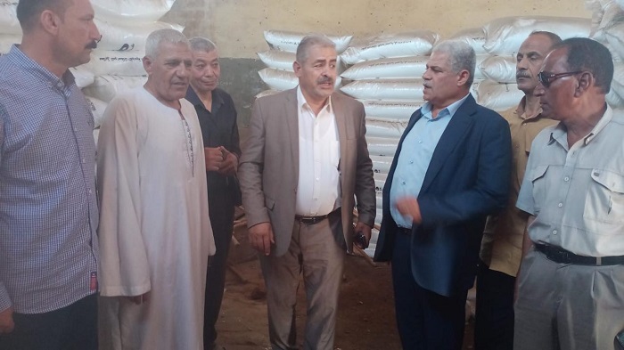 مدير الإصلاح الزراعي يتفقد مشروعات وجمعيات الهيئة بالمنوفية