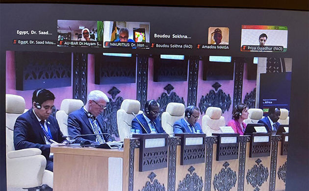 الزراعة تشارك في الدورة الرابعة والثلاثين لمؤتمر الفاو لإفري