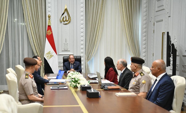 الرئيس السيسي يستعرض خطة الأمن المائي للجميع 2050