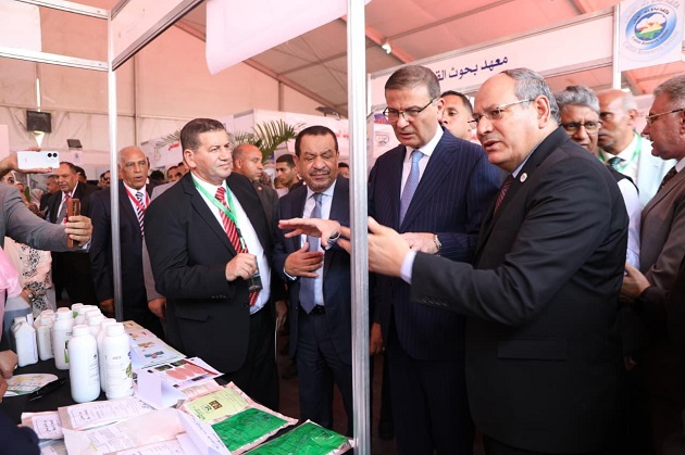وزير الزراعة يفتتح معرض مركز البحوث الزراعية الثاني