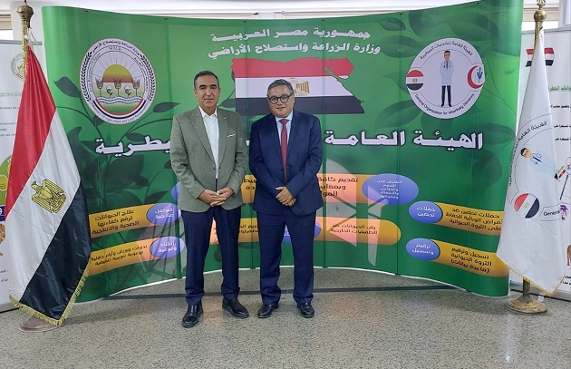 الأقنص يبحث مع المستشار الزراعي الفرنسي التعاون المشترك 
