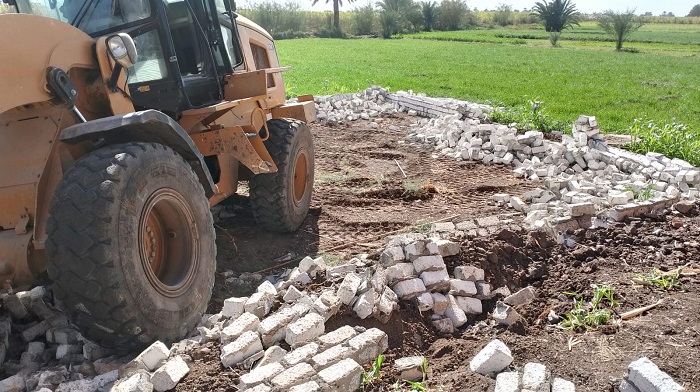  الزراعة تعلن إزالة 1300 حالة تعد على الأراضي الزراعية