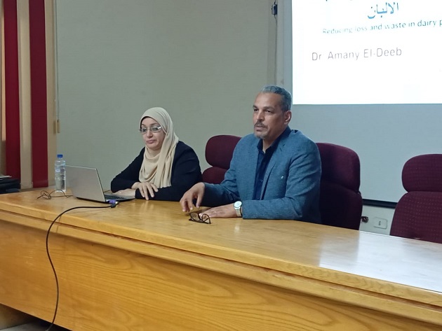 تكنولوجيا الأغذية ينظم ندوة عن تقليل الفاقد والهدر في الألبان ومنتجاتها
