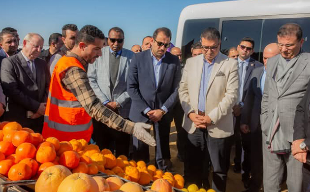 فاروق ونظيره الأردني يتفقدان مشروعات جهاز مستقبل مصر