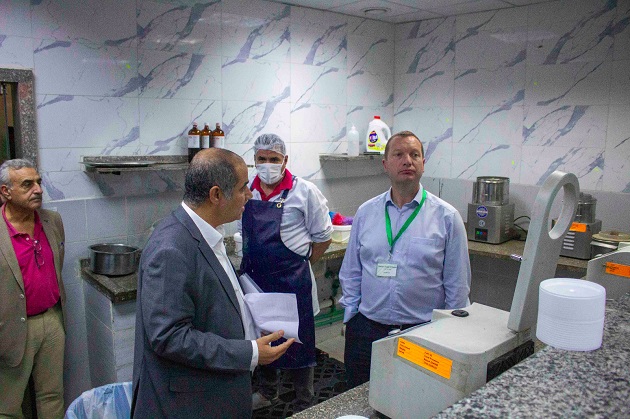 متبقيات المبيدات يستقبل وفد المفوضية الأوروبية 