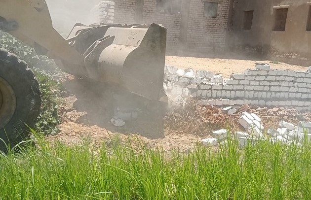 الإصلاح الزراعي يزيل 21 حالة تعد في 3 محافظات