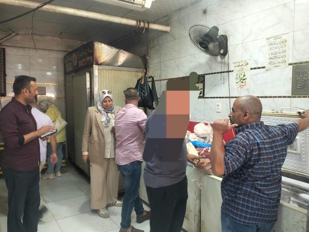  الزراعة تعلن ضبط 125 طن لحوم فاسدة خلال يونيو 