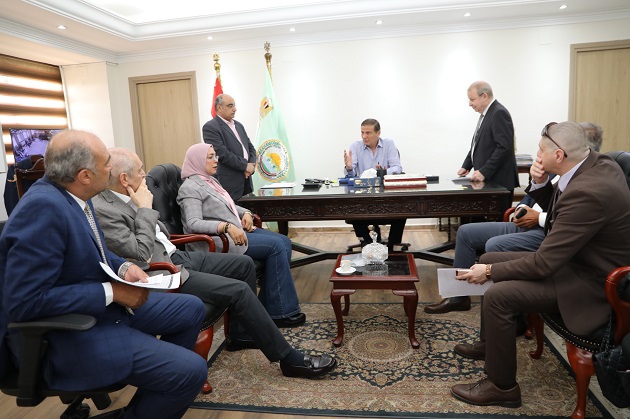 وزير الزراعة يبحث طلبات المواطنين مع أعضاء مجلسي النواب والش