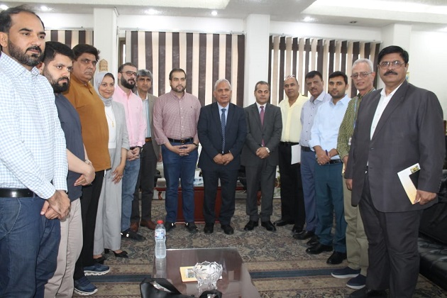 البحوث الزراعية يستقبل وزير الزراعة الباكستاني بإقليم بنجاب 